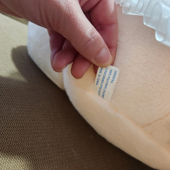 Hello Kitty Plush Red Hearts Dress Pink Heart Pillow Bow 19" Valentine's Day - Picture 8 of 15